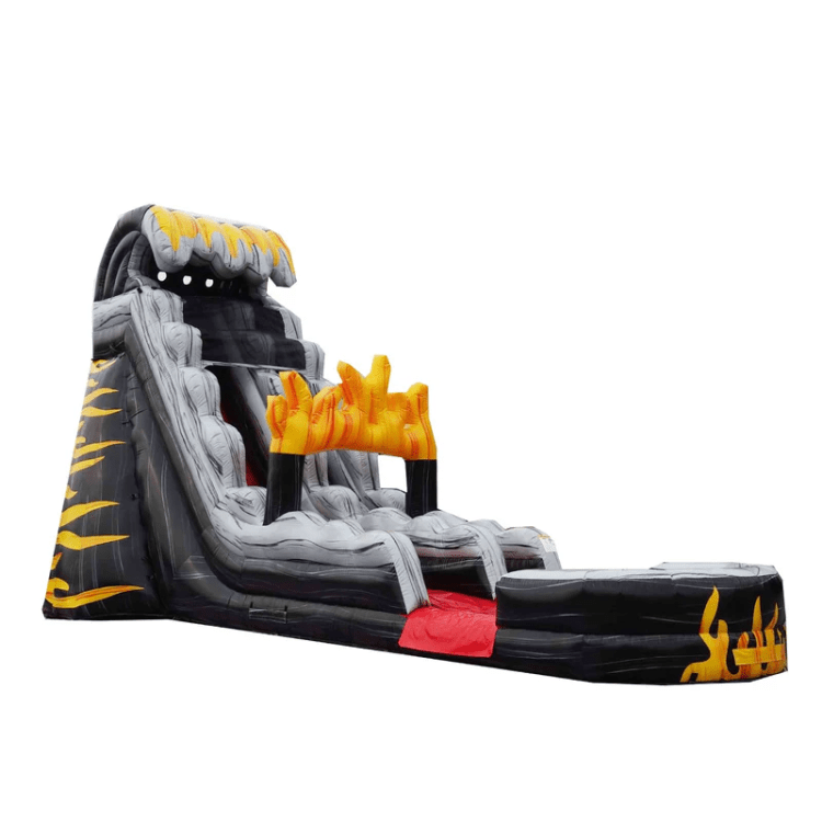FLAME WATER SLIDE 36L x 15W x 19H